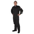 G-Force Pants Adult Medium SFI 32A1 Rated Thermal Protective Performance 10 Black 1 LayerPyrovatex 4127MEDBK